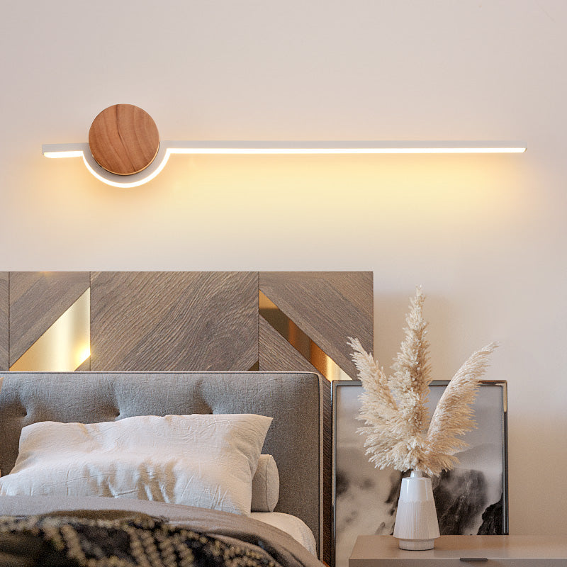 Arisha Nordic Linear Vanity Wall Lamp Bedroom - Neutral Decor