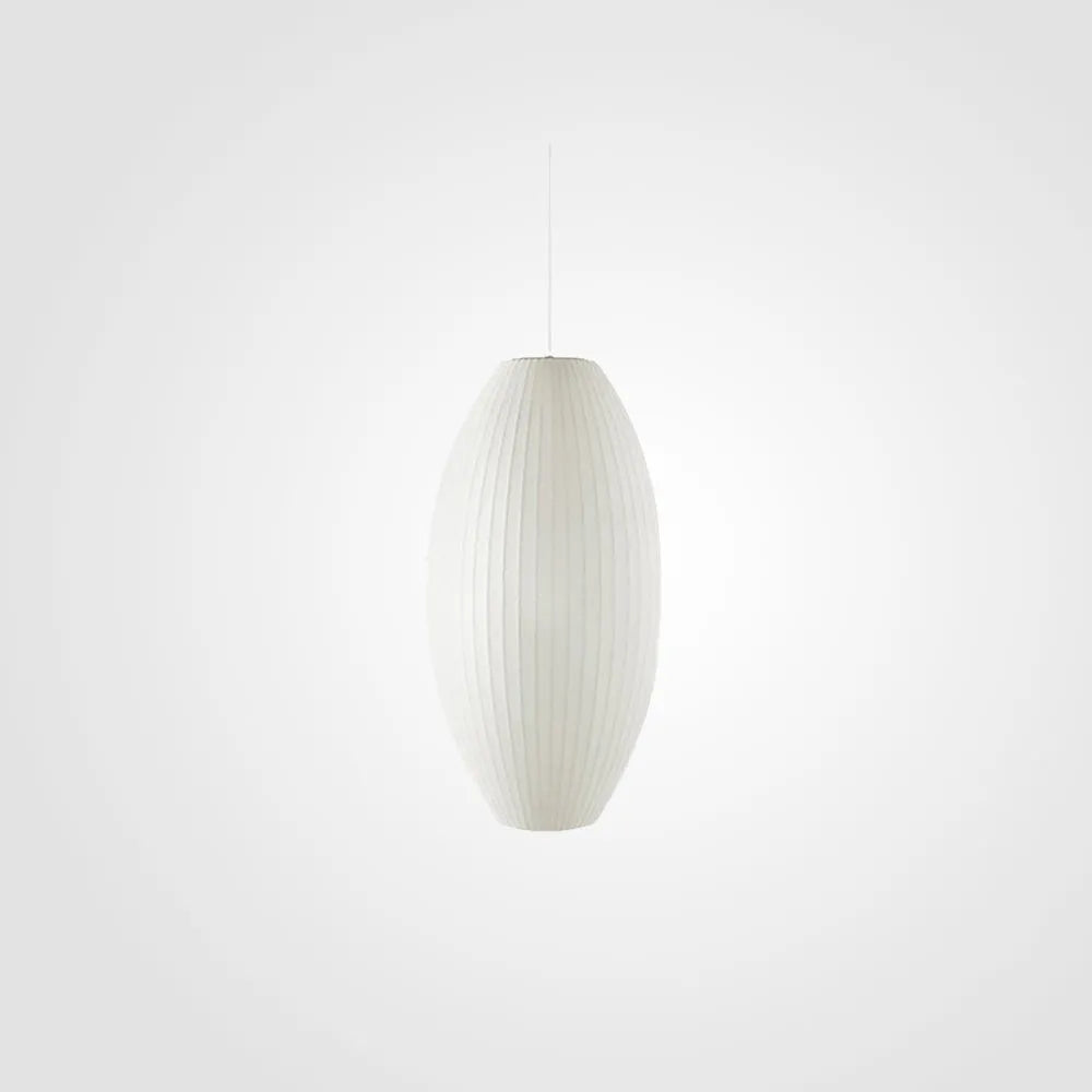 Ritta Pendant Light Bubble Mulberry Silk - Neutral Decor