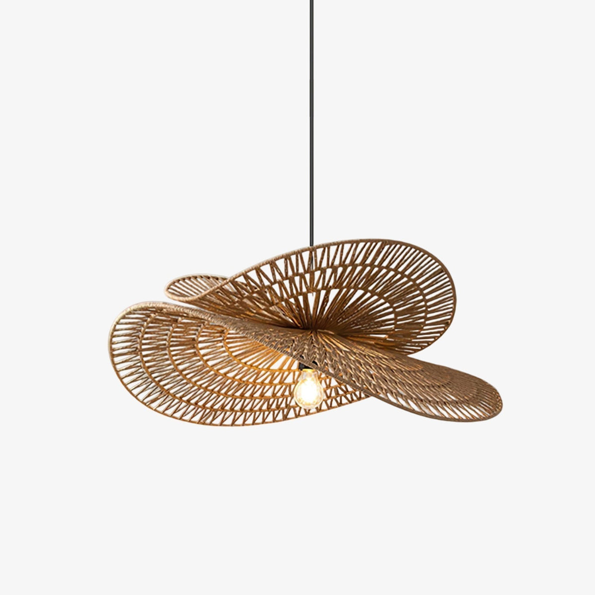 Canaielle Hemp Rope Traditional Pendant Light