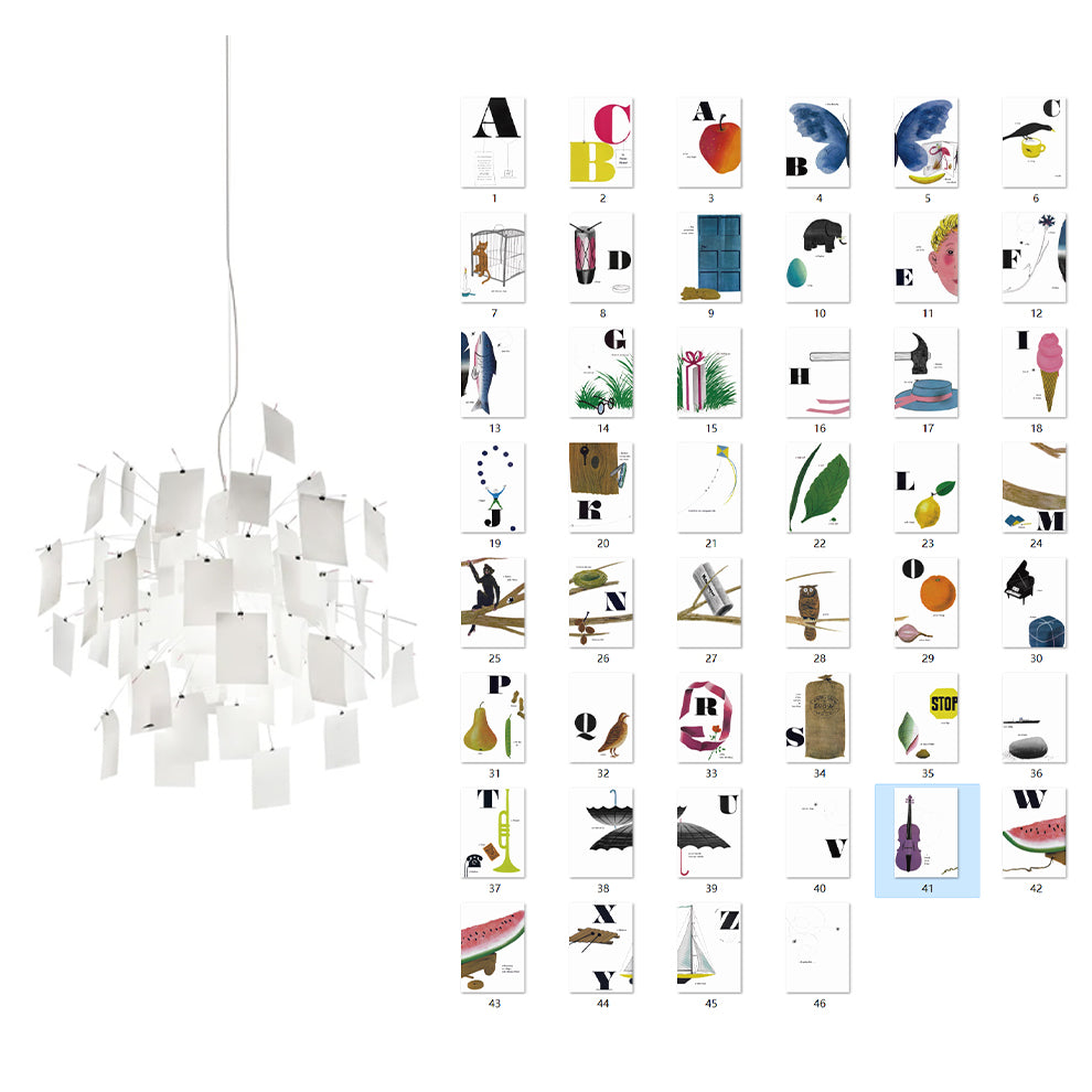 Luninena Paper Chandelier