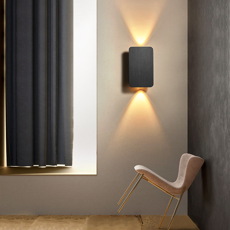 Muto Modern Square Indoor Wall Lamp /Acrylic Bedroom/Living Room - Neutral Decor