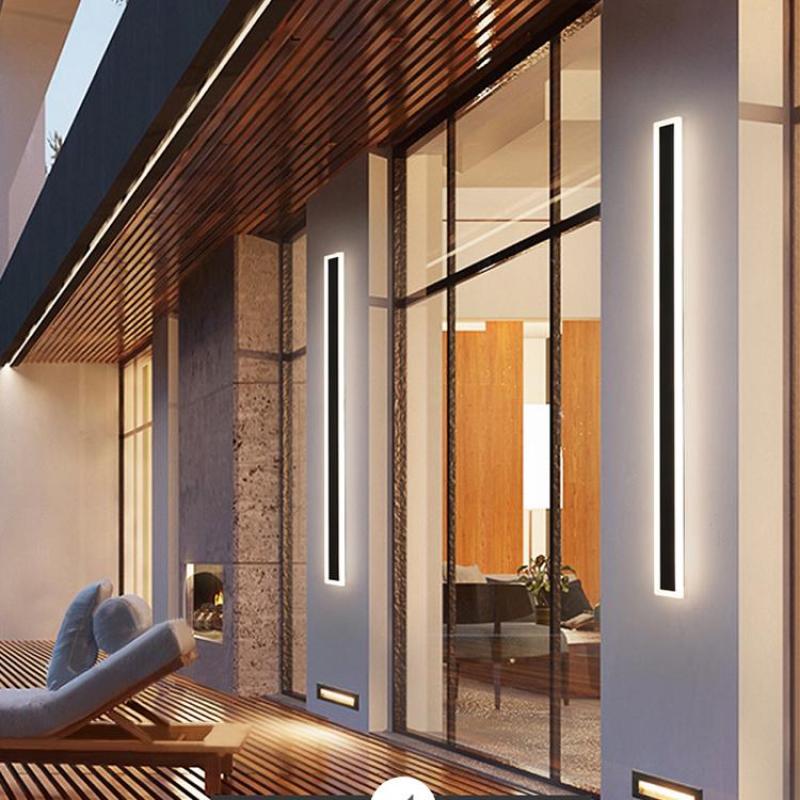 Vynn Linear Outdoor Wall Lamp - Neutral Decor