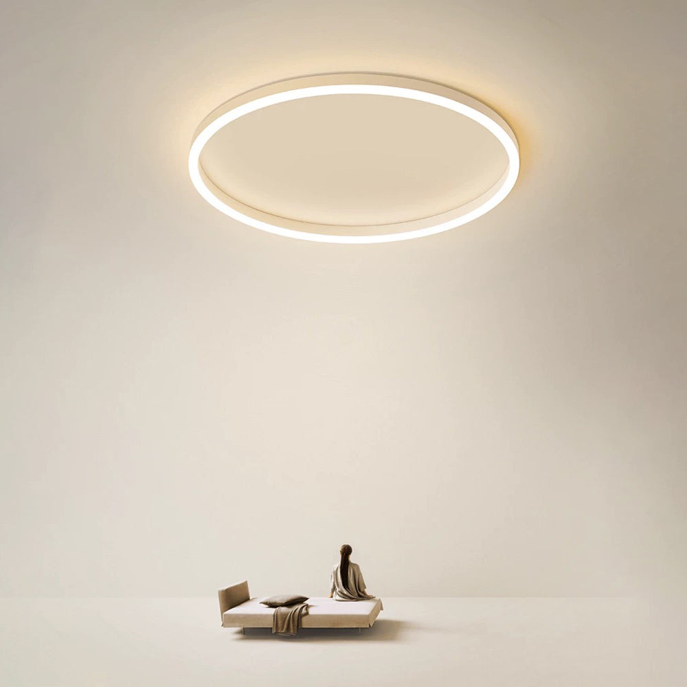 Arisha Modern Flush Mount Ceiling Light Ring - Neutral Decor