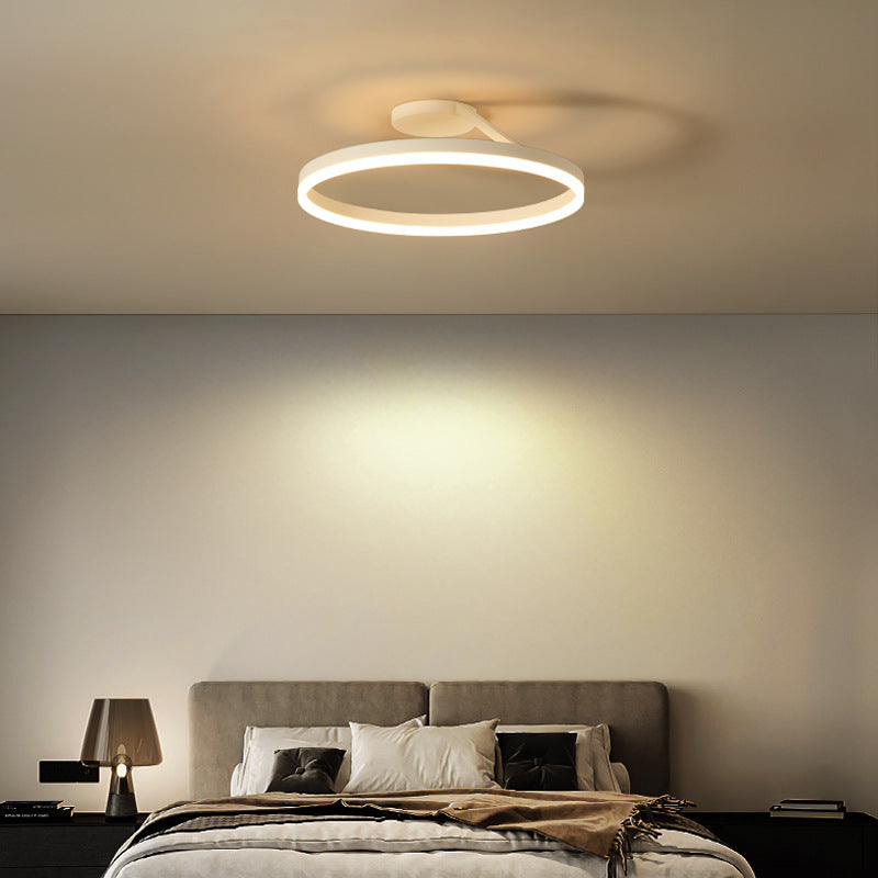 Arisha Modern Circle Flush Mount Ceiling Light Bedroom - Neutral Decor