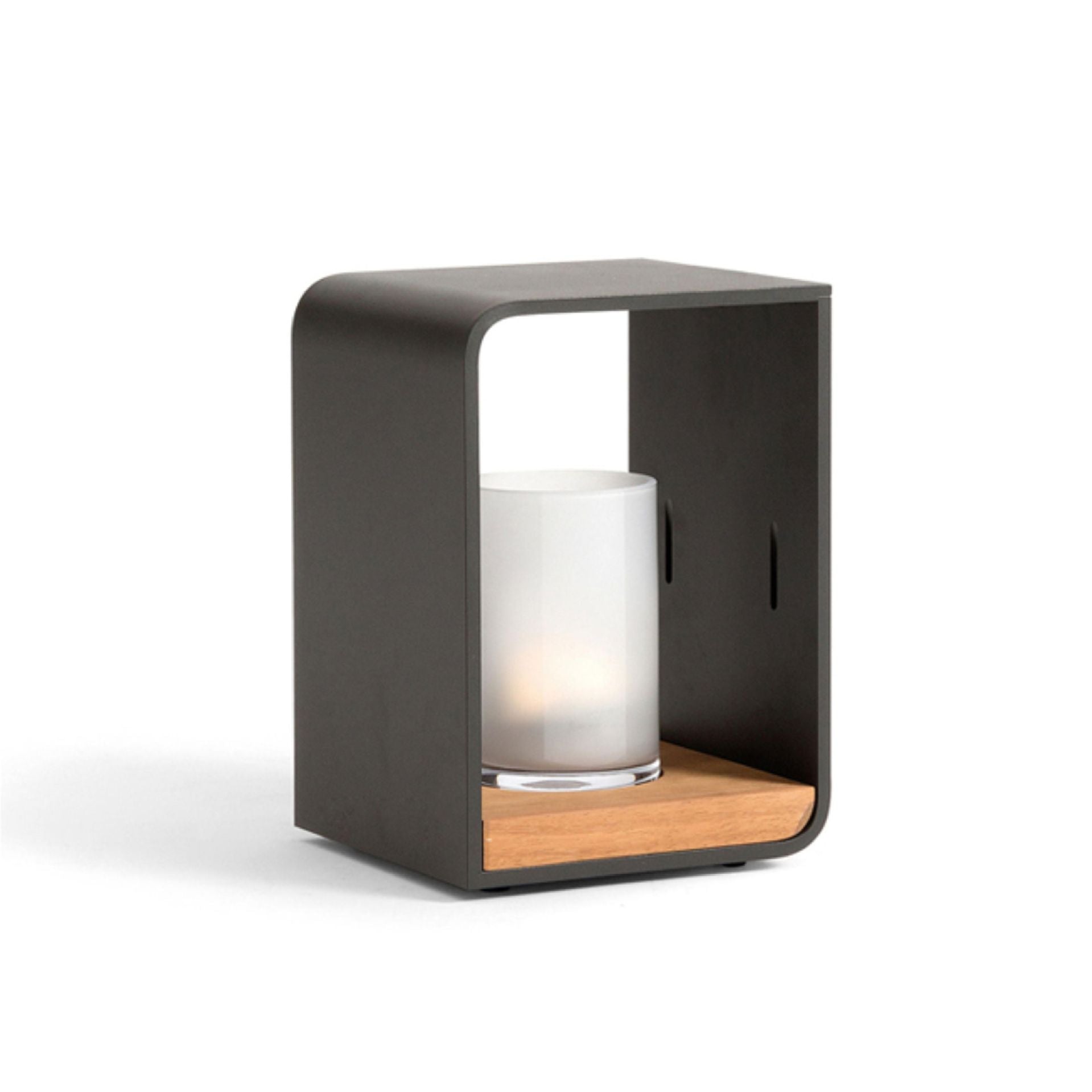 Ray Minimalist Cuboid Candle Outdoor Floor Lamp Garden - Neutral Decor