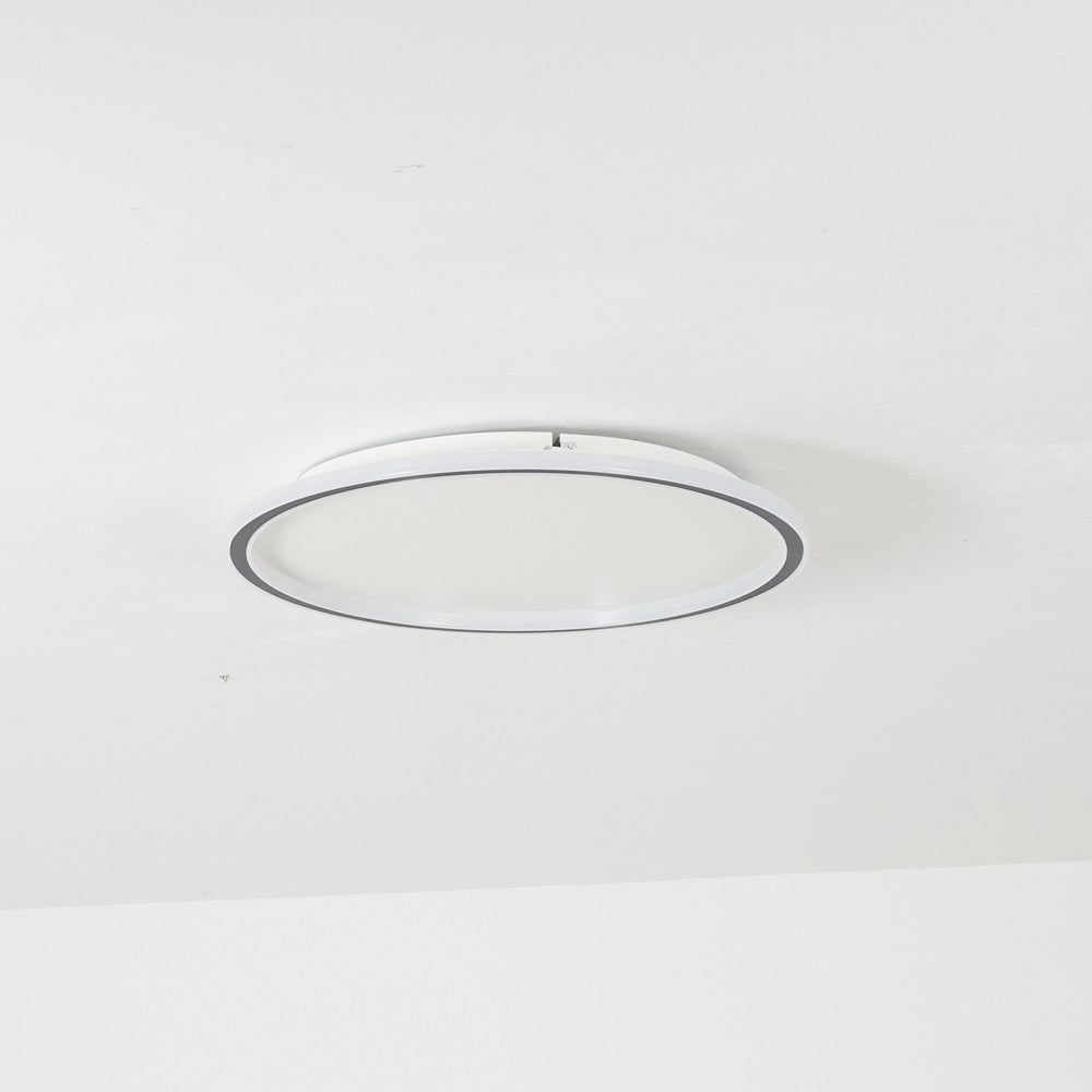 Quasso Flush Mount Ceiling Light Modern LED Round - Neutral Decor