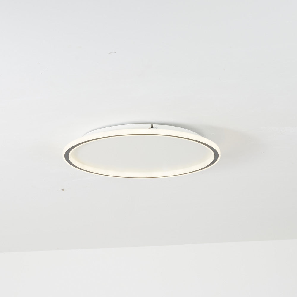 Quasso Flush Mount Ceiling Light Modern LED Round - Neutral Decor
