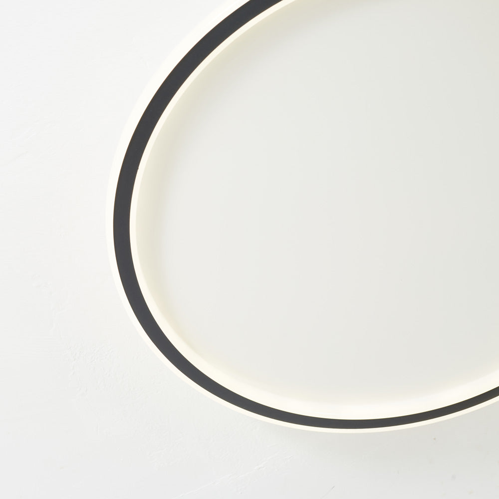 Quasso Flush Mount Ceiling Light Modern LED Round - Neutral Decor