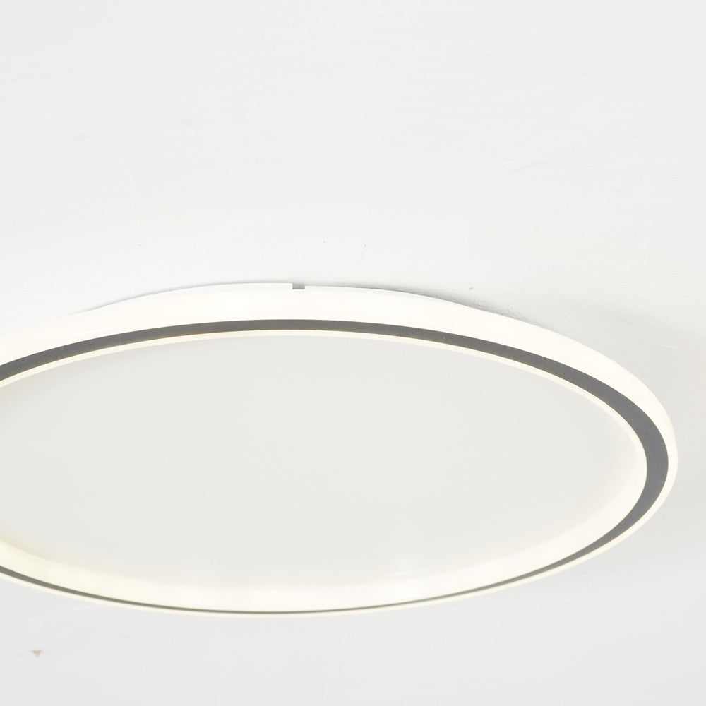 Quasso Flush Mount Ceiling Light Modern LED Round - Neutral Decor