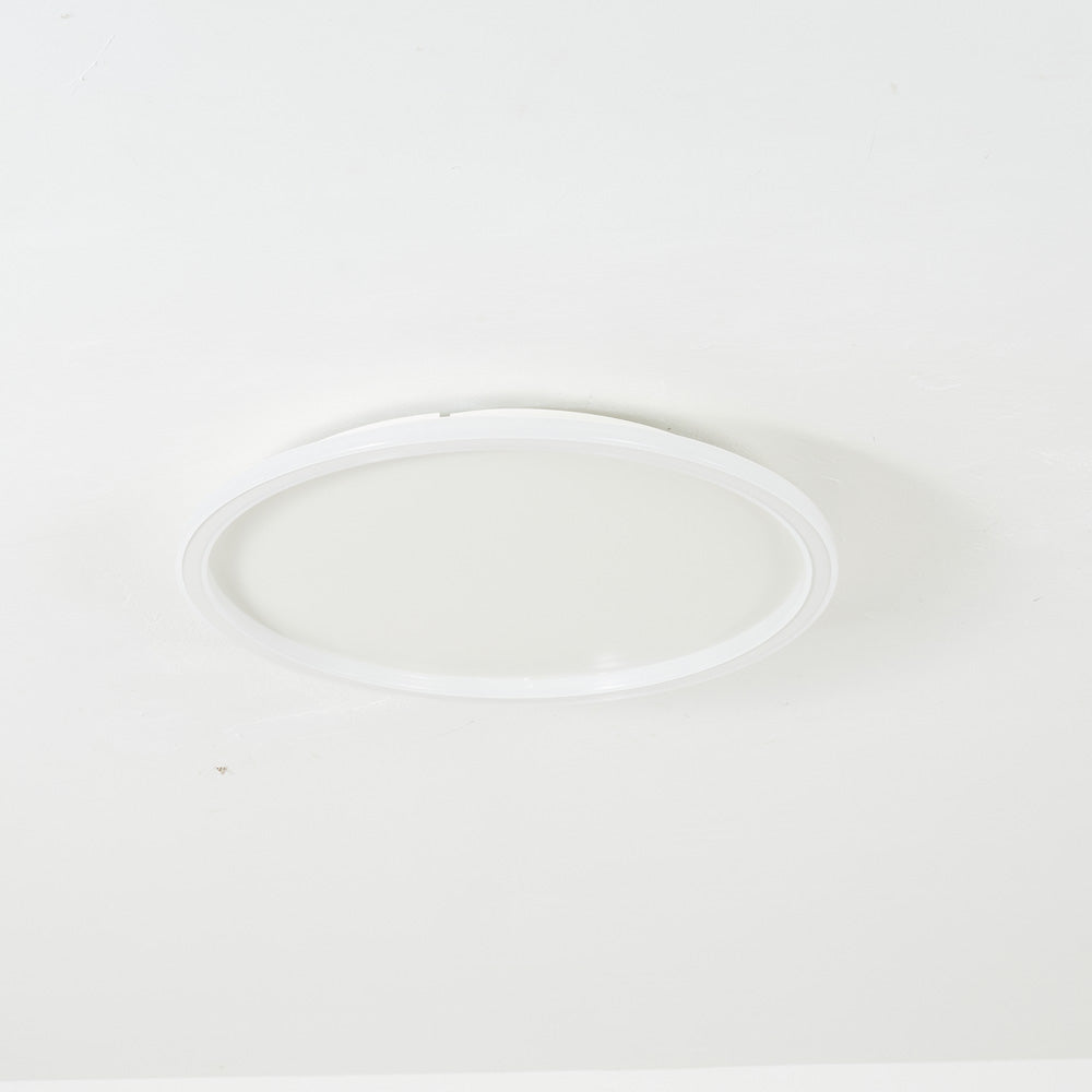 Quasso Flush Mount Ceiling Light Modern LED Round - Neutral Decor