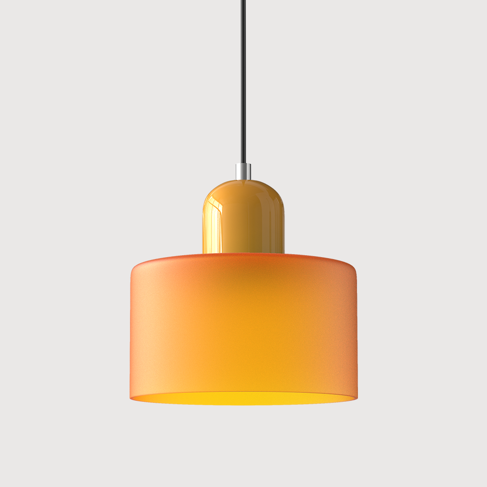 Valentina Modern Glass Kitchen Island Pendant Light - Neutral Decor