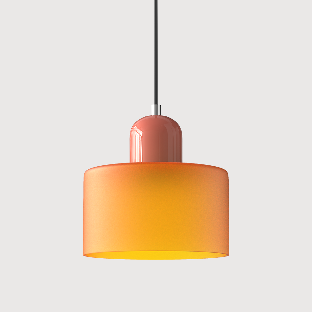 Valentina Modern Glass Kitchen Island Pendant Light - Neutral Decor