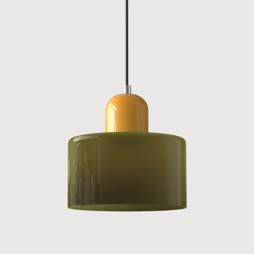 Valentina Modern Glass Kitchen Island Pendant Light - Neutral Decor