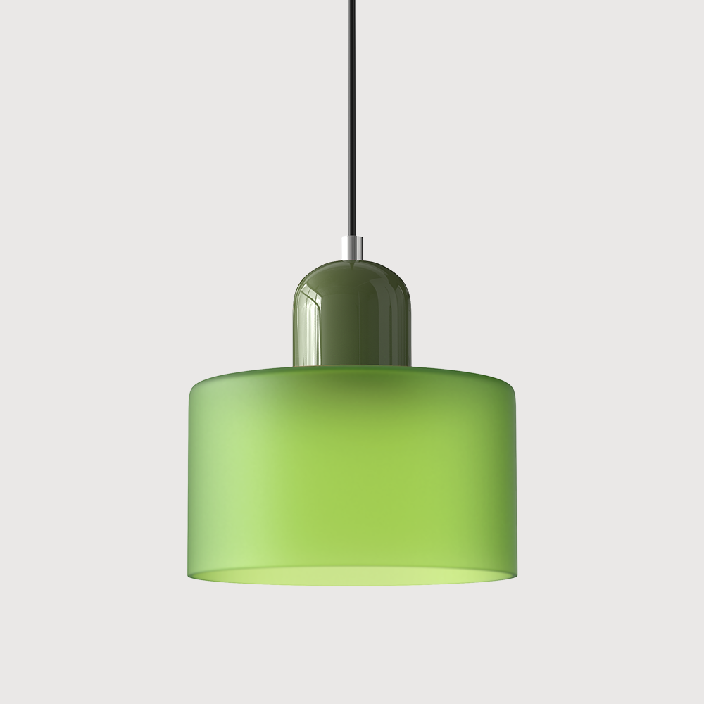Valentina Modern Glass Kitchen Island Pendant Light - Neutral Decor