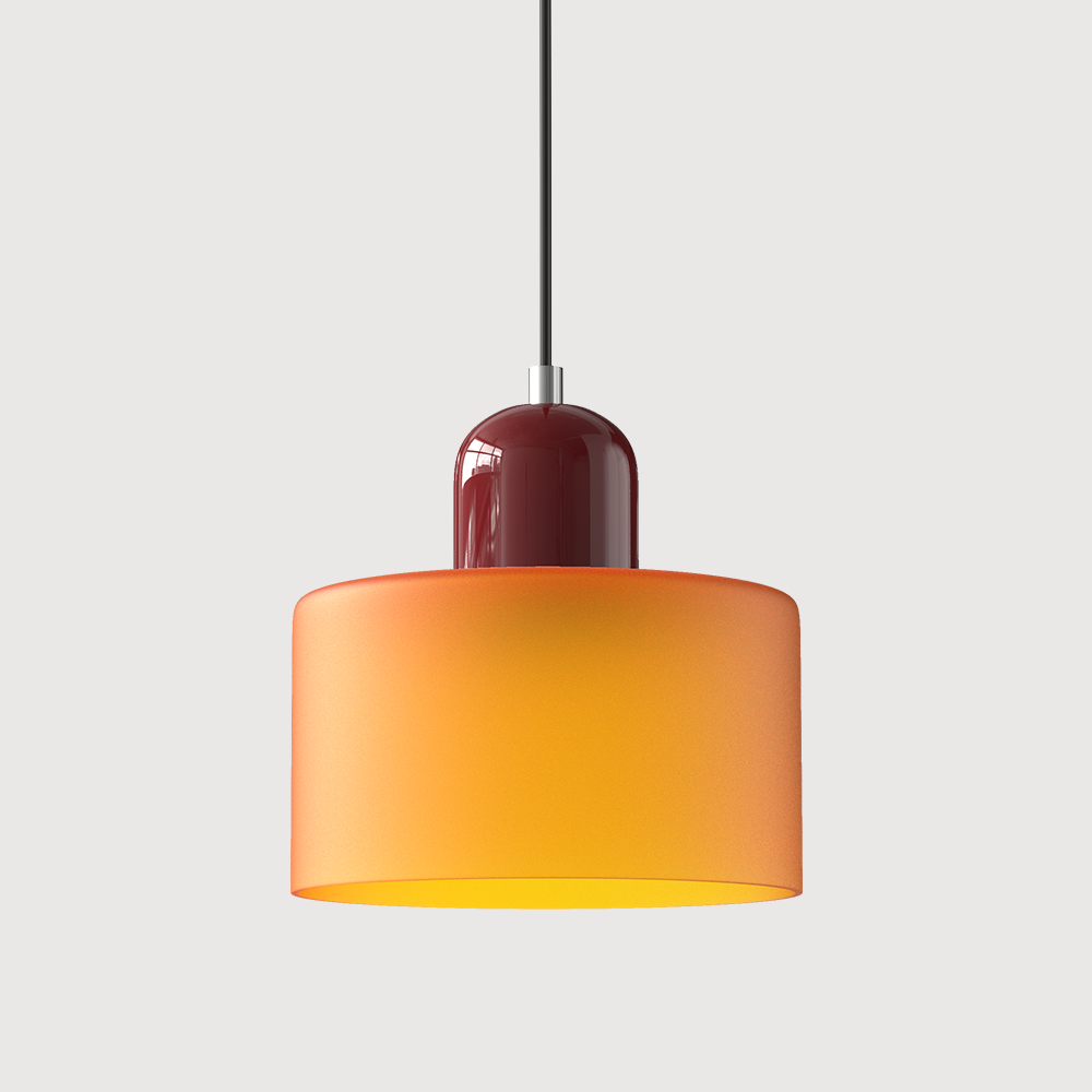 Valentina Modern Glass Kitchen Island Pendant Light - Neutral Decor