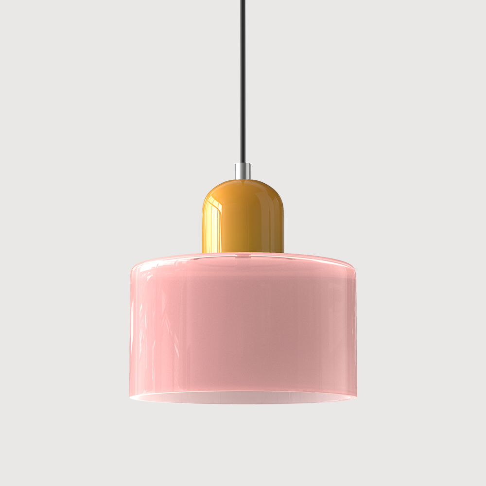 Valentina Modern Glass Kitchen Island Pendant Light - Neutral Decor