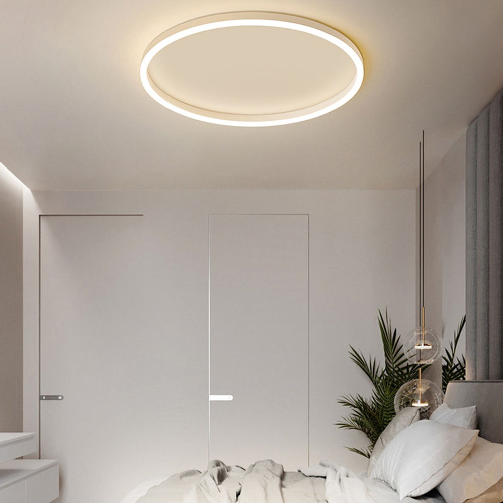 Arisha Modern Flush Mount Ceiling Light Ring - Neutral Decor