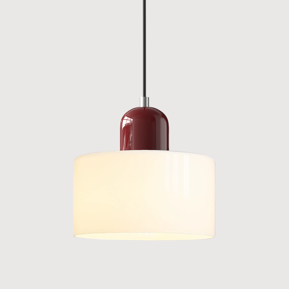 Valentina Modern Glass Kitchen Island Pendant Light - Neutral Decor