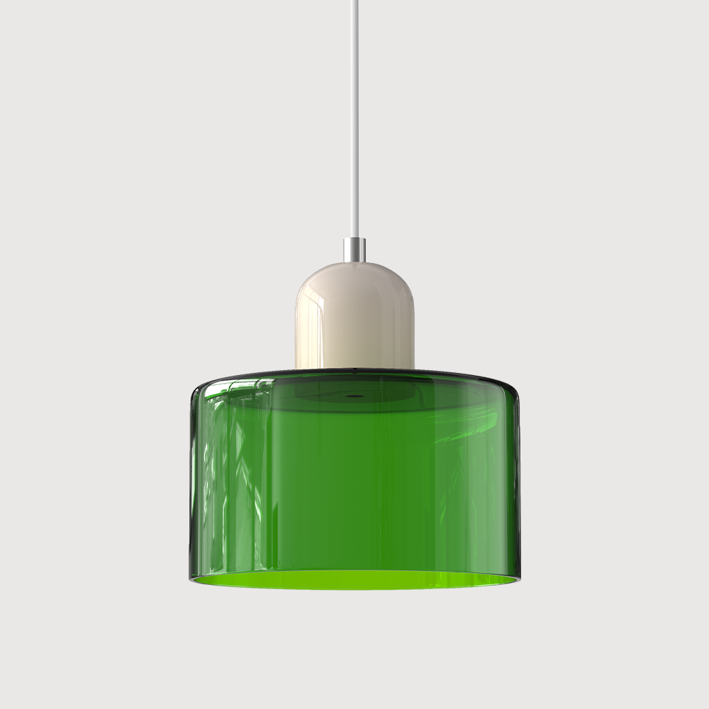 Valentina Modern Glass Kitchen Island Pendant Light - Neutral Decor