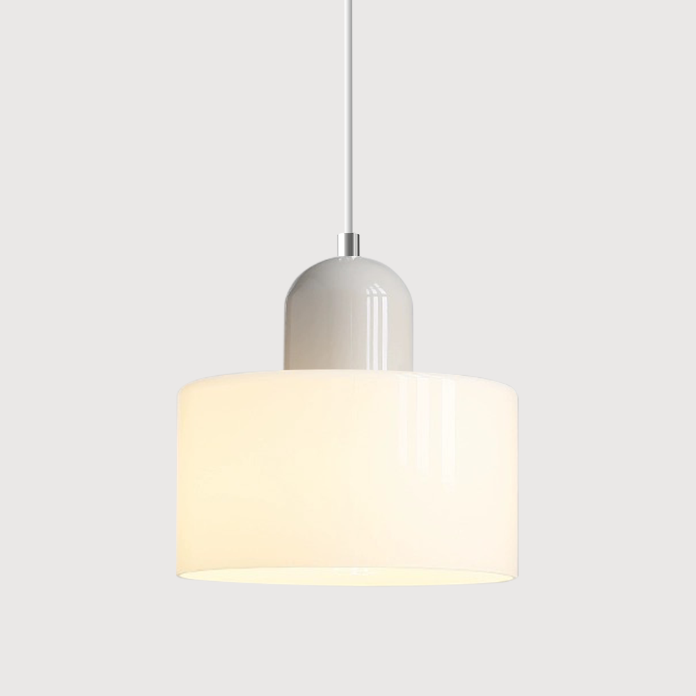 Valentina Modern Glass Kitchen Island Pendant Light - Neutral Decor
