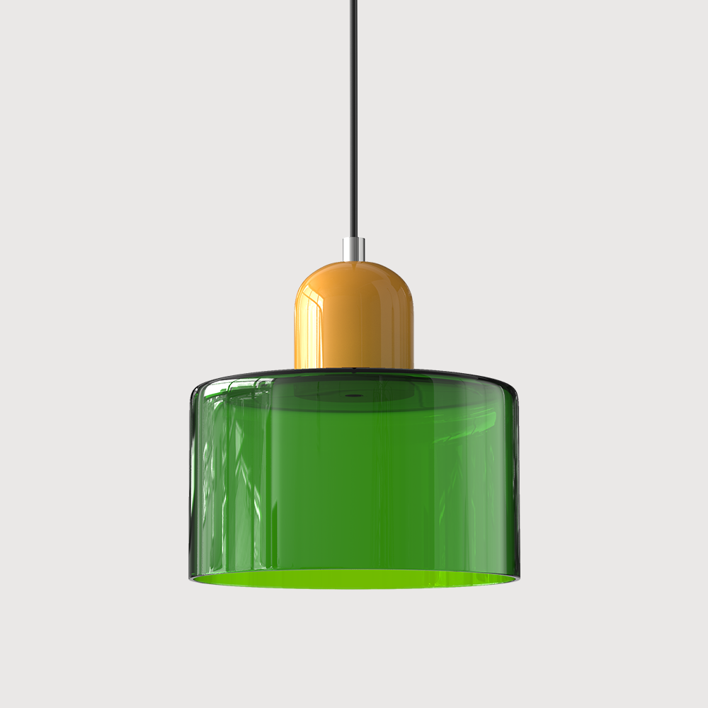 Valentina Modern Glass Kitchen Island Pendant Light - Neutral Decor