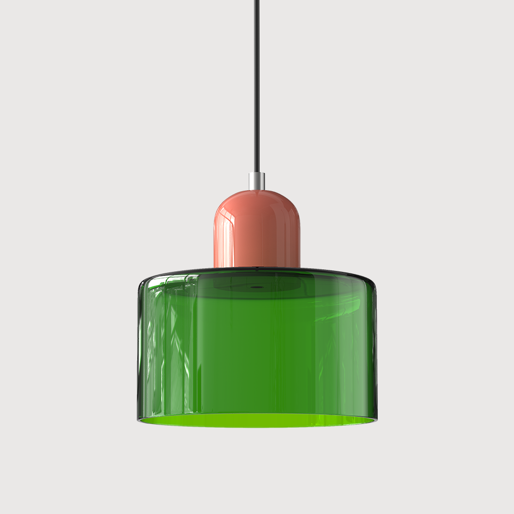 Valentina Modern Glass Kitchen Island Pendant Light - Neutral Decor