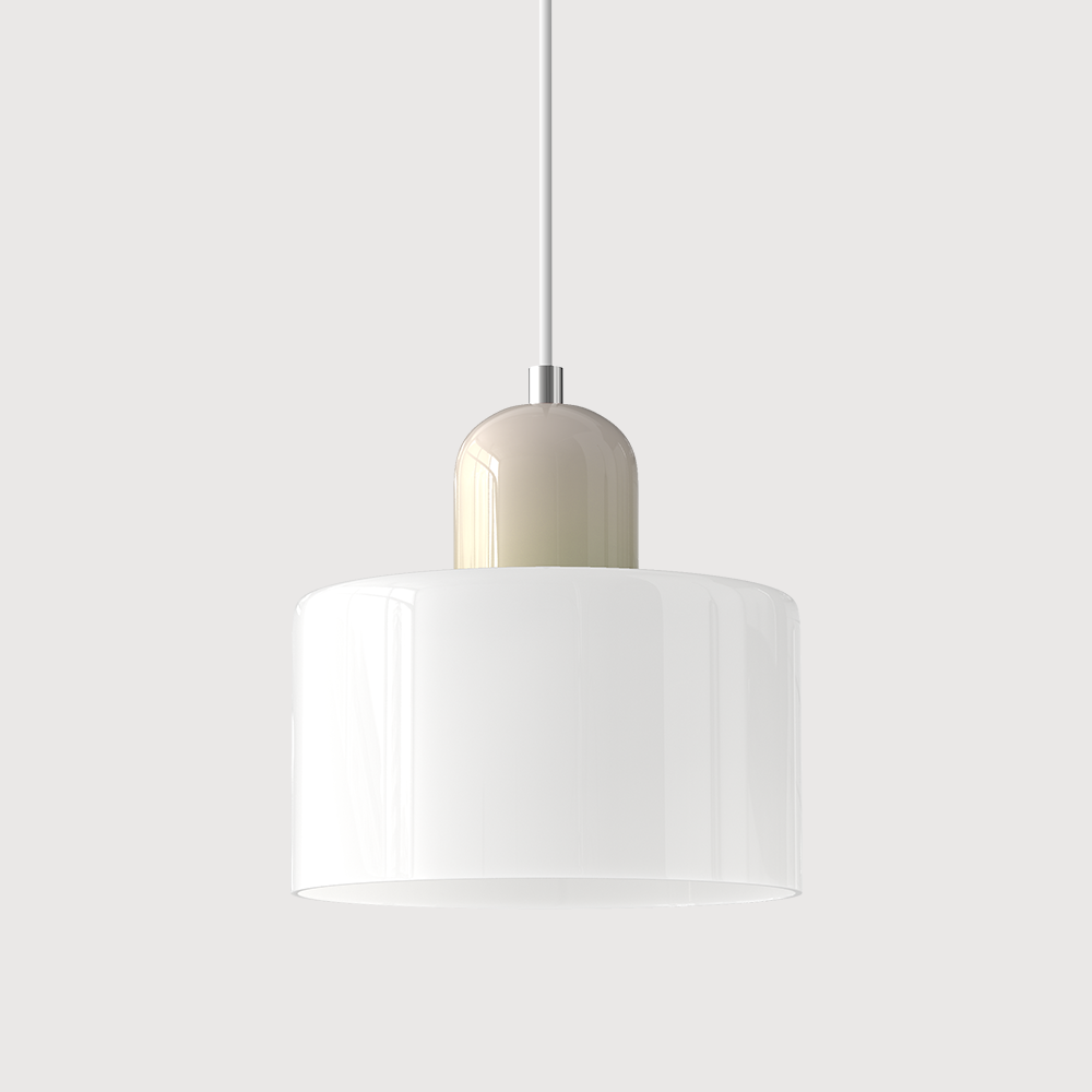 Valentina Modern Glass Kitchen Island Pendant Light - Neutral Decor