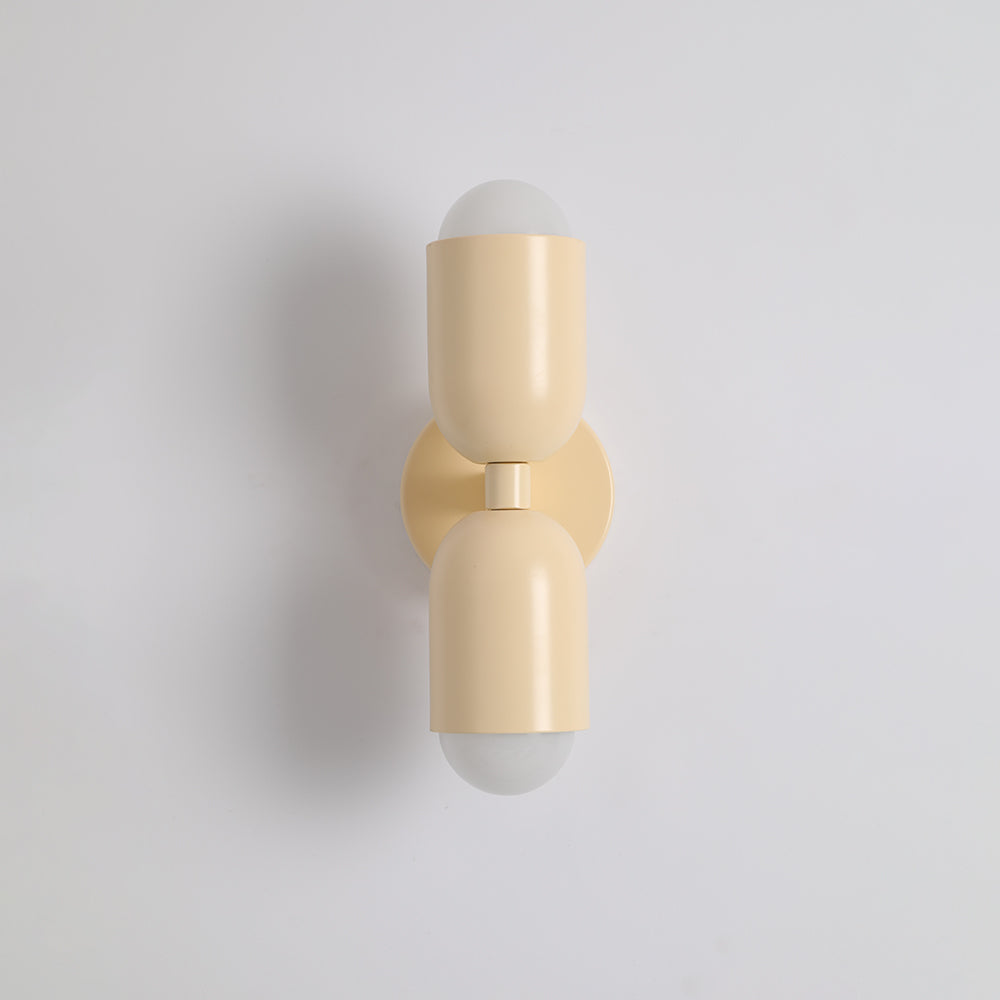Valentina Modern Art Decoration Double-Headed Colorful Wall Lamp - Neutral Decor