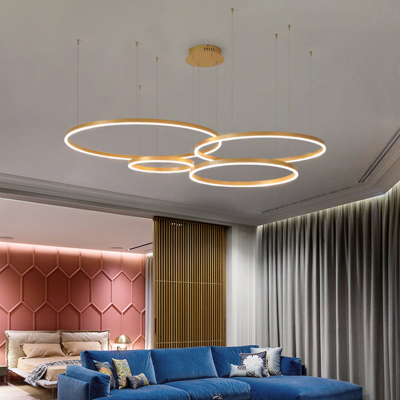 Arisha Modern Pendant Light Tir-Circle - Neutral Decor