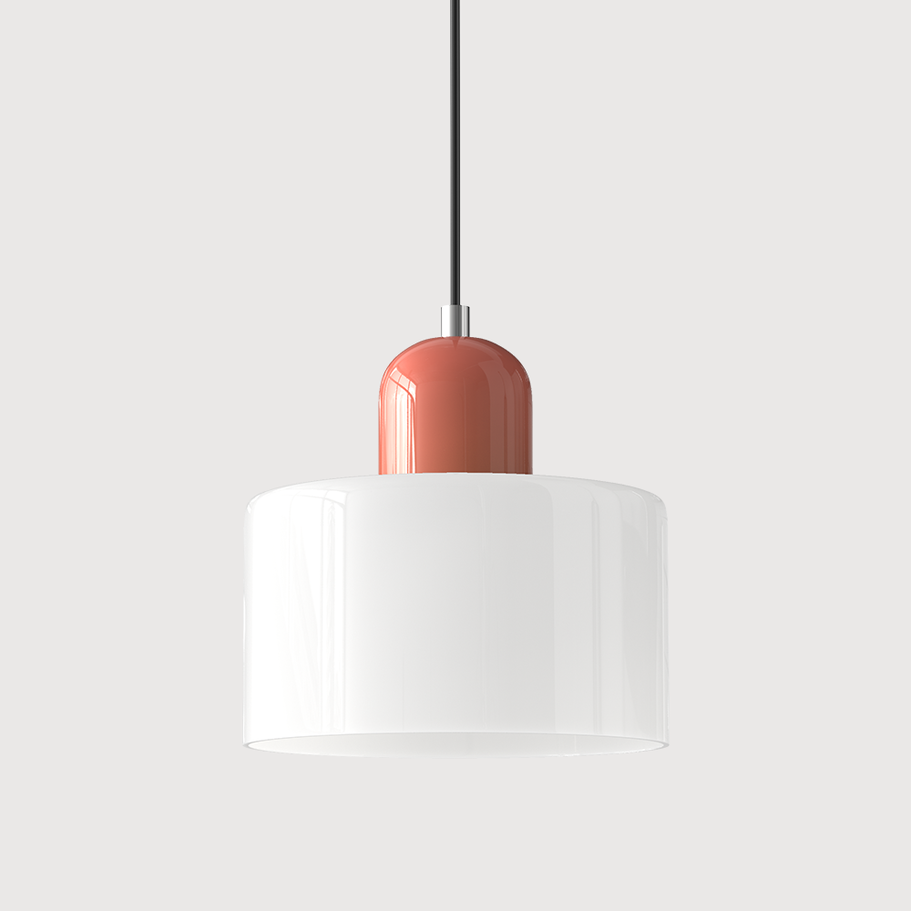 Valentina Modern Glass Kitchen Island Pendant Light - Neutral Decor