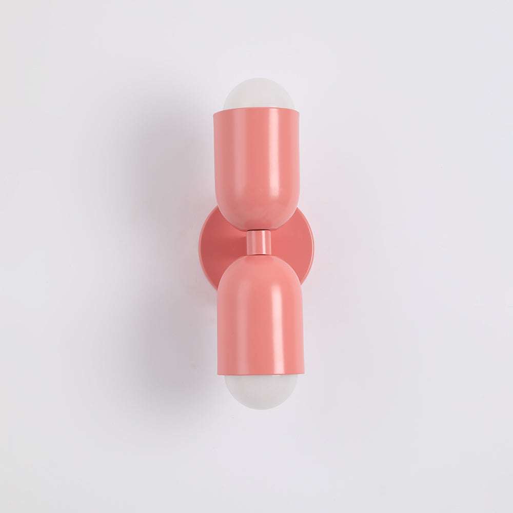 Valentina Modern Art Decoration Double-Headed Colorful Wall Lamp - Neutral Decor