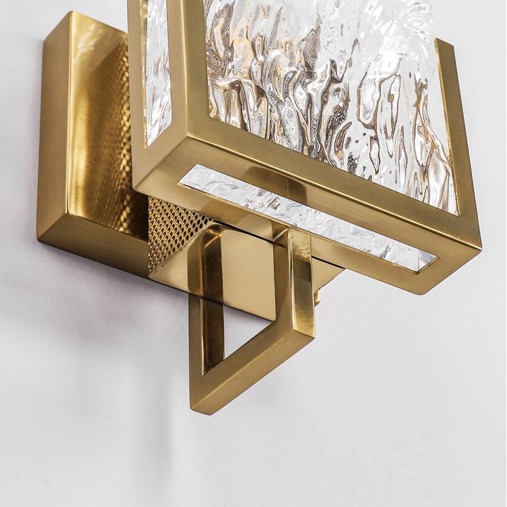 Ivenen Art Elegance Unique Ice Crystal Wall Lamp