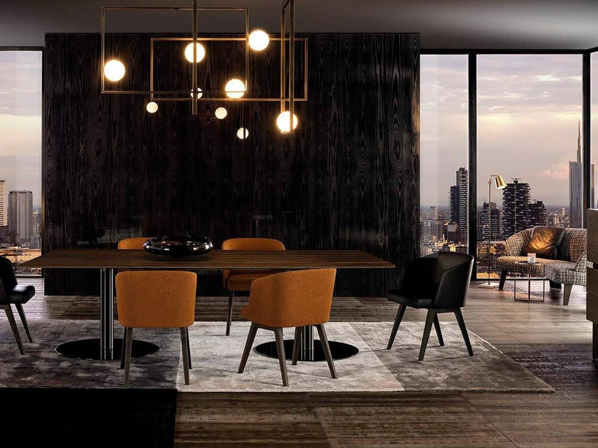 Veliiel Chandelier Mondrian Glass Brass Geometric Modern