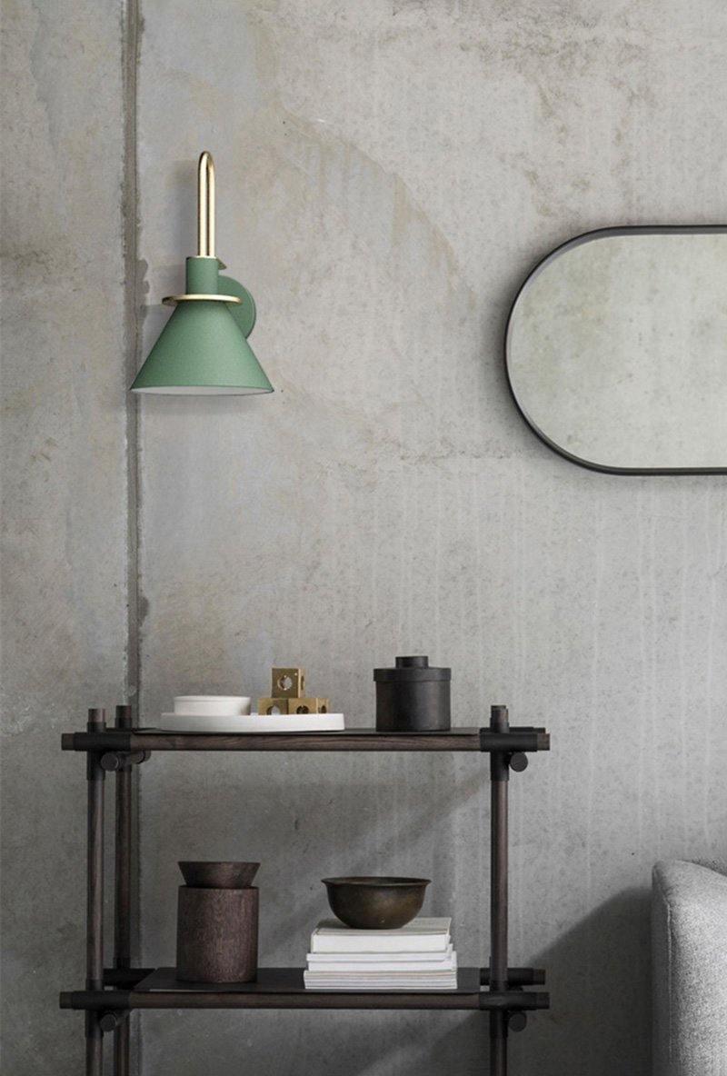 Solerine Wall Lamp Black Gold Minimalist