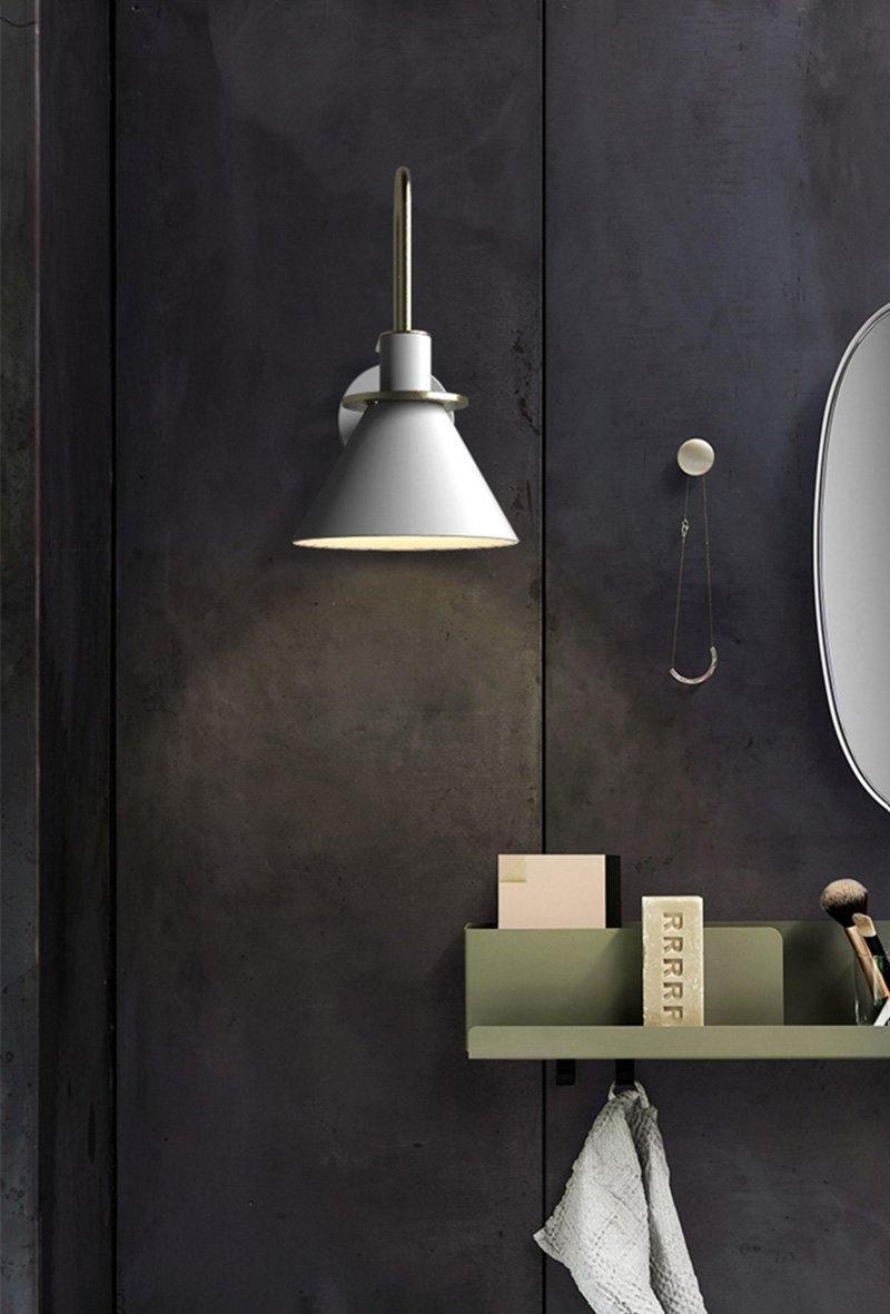 Solerine Wall Lamp Black Gold Minimalist