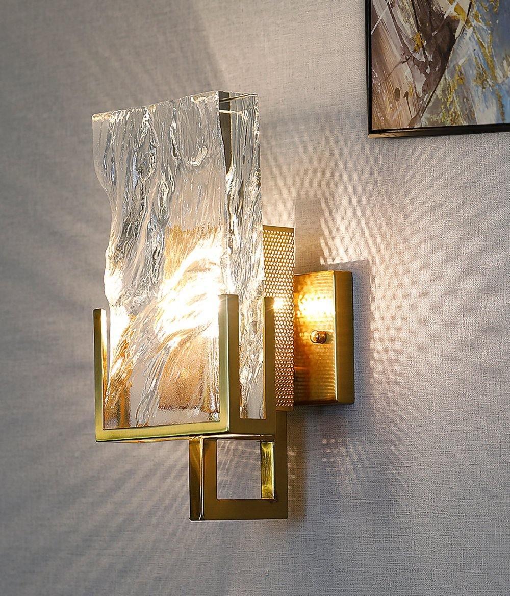 Ivenen Art Elegance Unique Ice Crystal Wall Lamp
