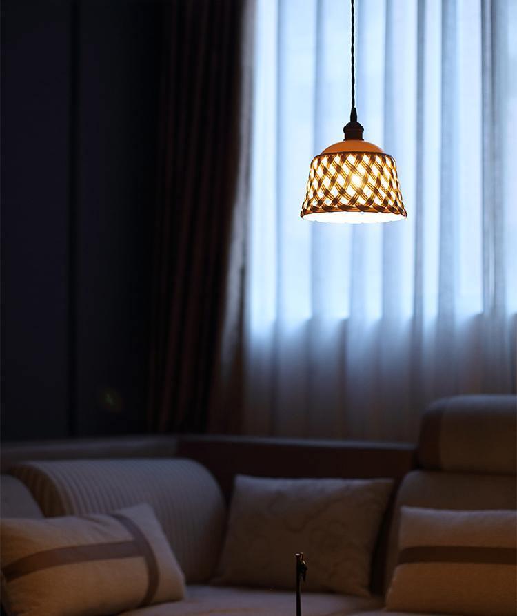Eliielle Ceramic Cozy Pendant Lamp