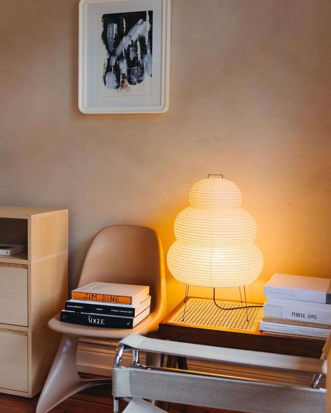 Tranquilux Paper Japanese-Inspired Table Lamp