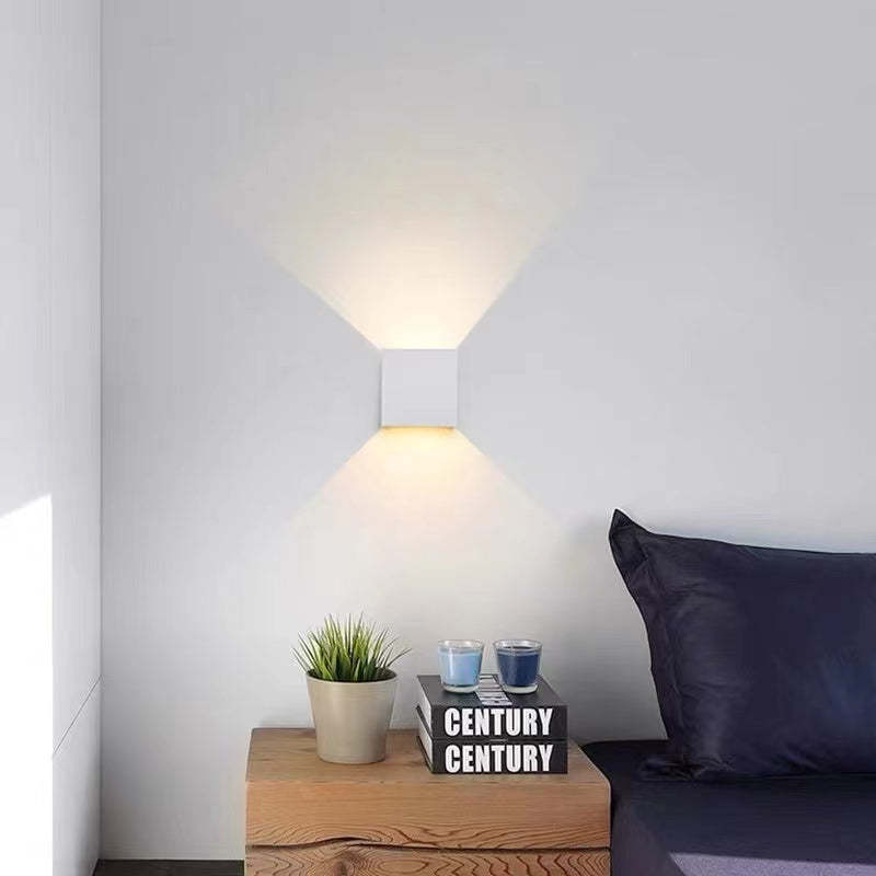 Ray Modern Adjustable Square Outdoor Wall Lamp LED - Neutral Decor