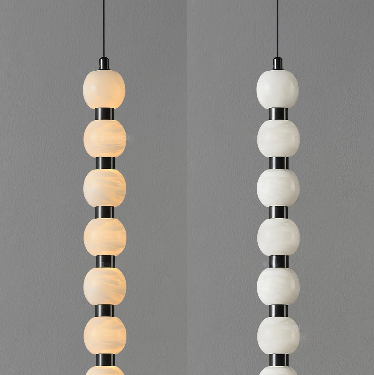 Albinaine Modern Alabaster Pendant Light