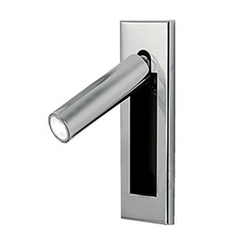 Arisha Modern Rotatable Bedside Sconce, Cylindrical/Square - Neutral Decor