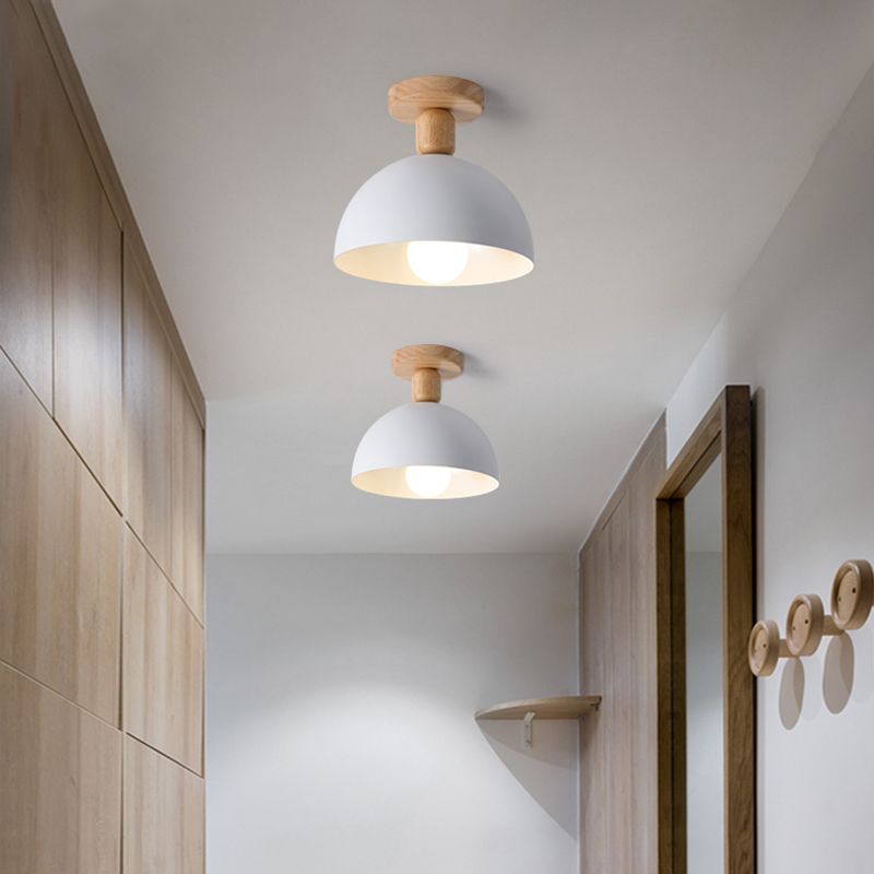 Muto Modern LED Ceiling Light Fixtures Wood/ Living Room - Neutral Decor