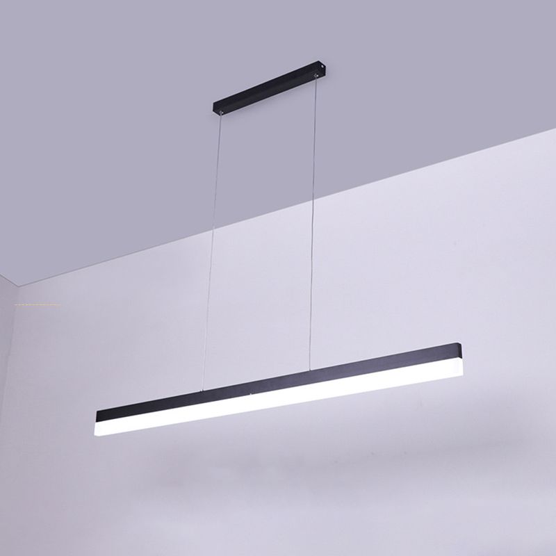 Arisha Modern Linear Acrylic Pendant Light - Neutral Decor