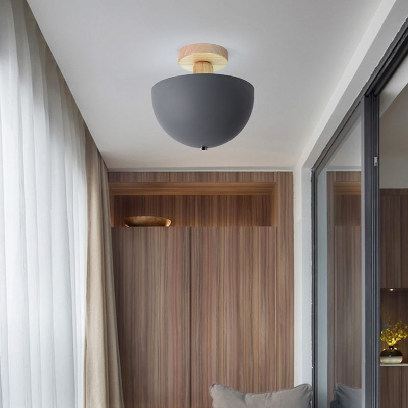 Muto Modern LED Ceiling Light Fixtures Wood/ Living Room - Neutral Decor