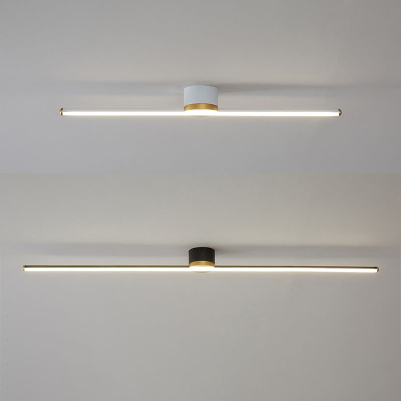 Erix Linear Flush Mount Ceiling Light - Neutral Decor