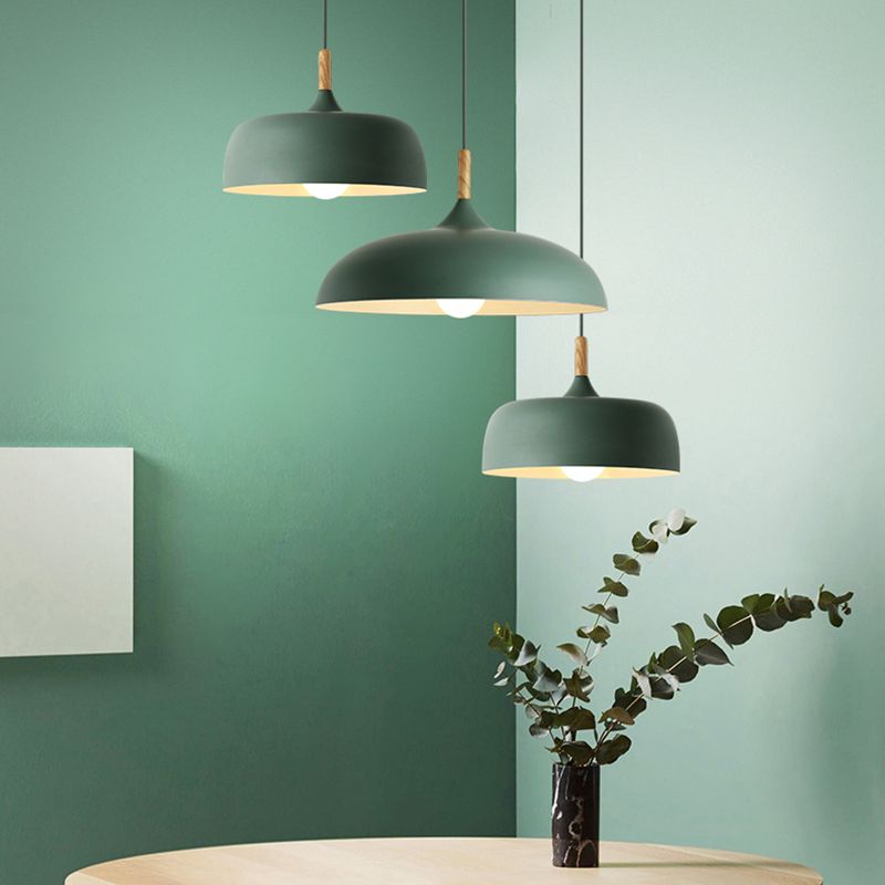 Arisha Modern Pendant Light Dome Macaron Dining Room - Neutral Decor
