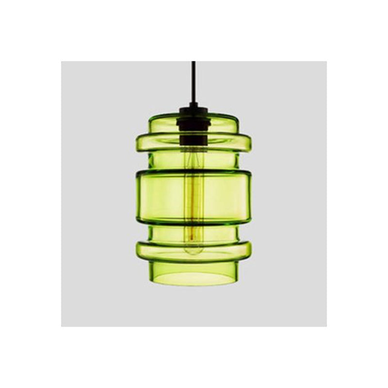 Arisha Modern Art Deco LED Cylindrical /Glass Pendant Light - Neutral Decor