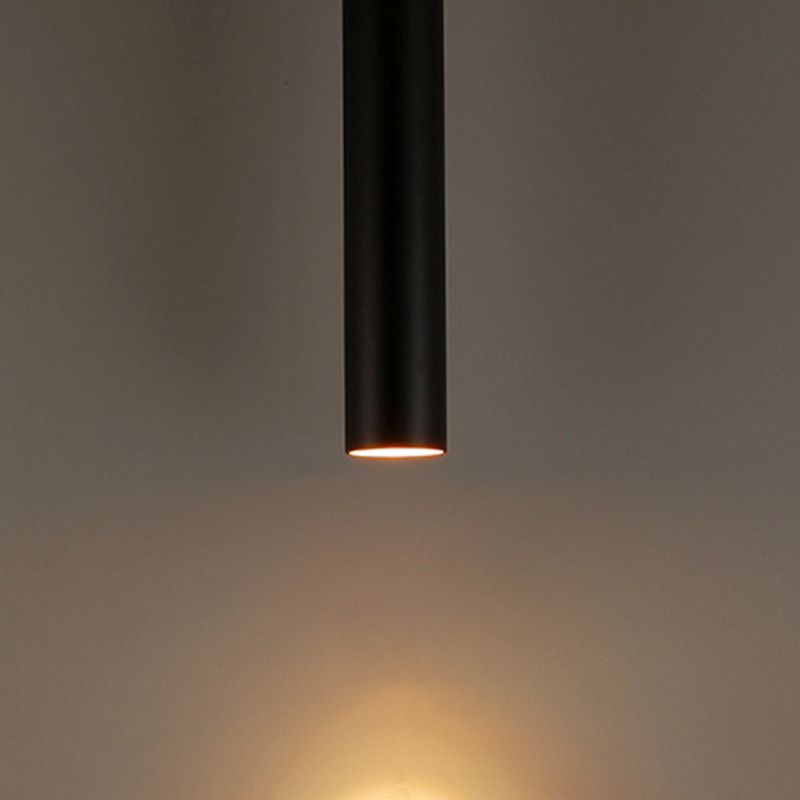 Arisha Modern Cylinder Shape Pendant Light Living Room - Neutral Decor