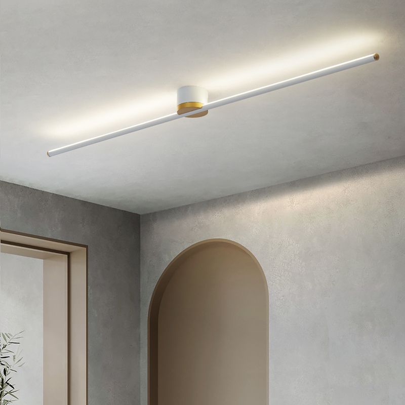 Erix Linear Flush Mount Ceiling Light - Neutral Decor