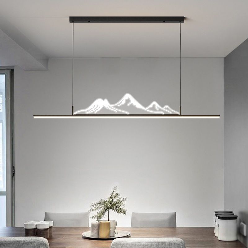 Arisha Designer Mountain Shape LED Pendant Light - Neutral Decor